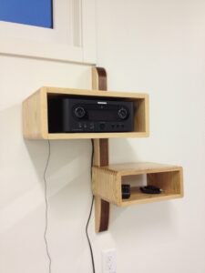 The DiStefano Shelf - ash + walnut (reversed)